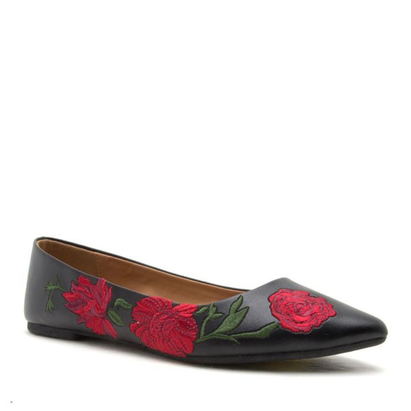 Shoes - Floral Flats Shoes - Floral Flats